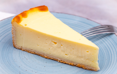 Kalter Hund - eller skikkelig Käsekuchen med Milchkaffe - mmmm! F.eks. i kafeen på Humboldt Forum